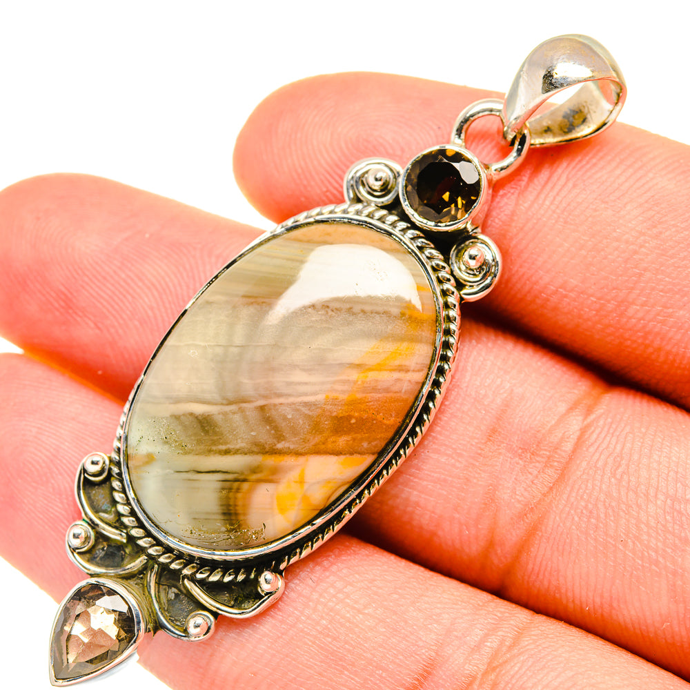 Imperial Jasper Pendants handcrafted by Anasilvercos - PD7238