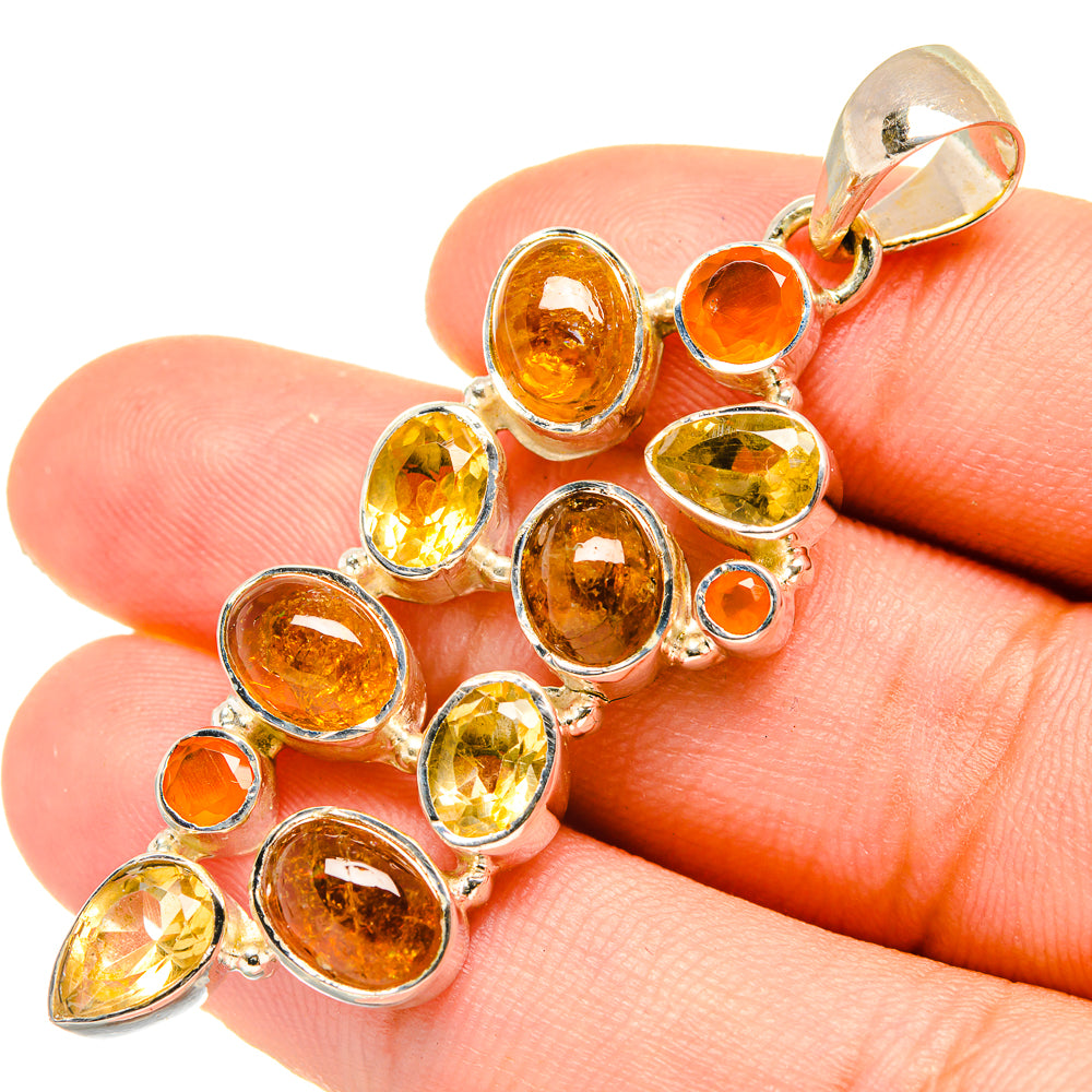 Baltic Amber Pendants handcrafted by Anasilvercos - PD7249