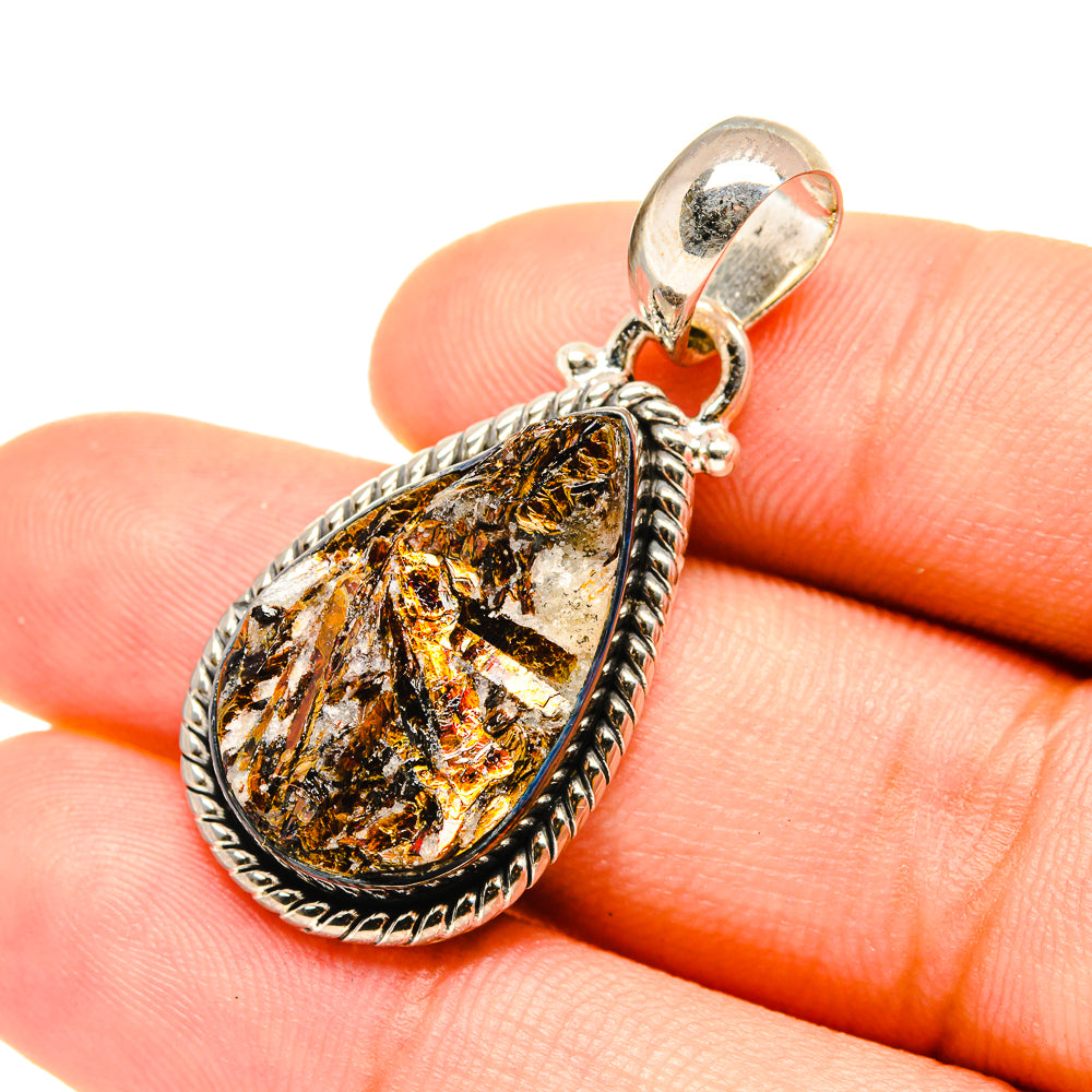 Astrophyllite Pendants handcrafted by Anasilvercos - PD7252
