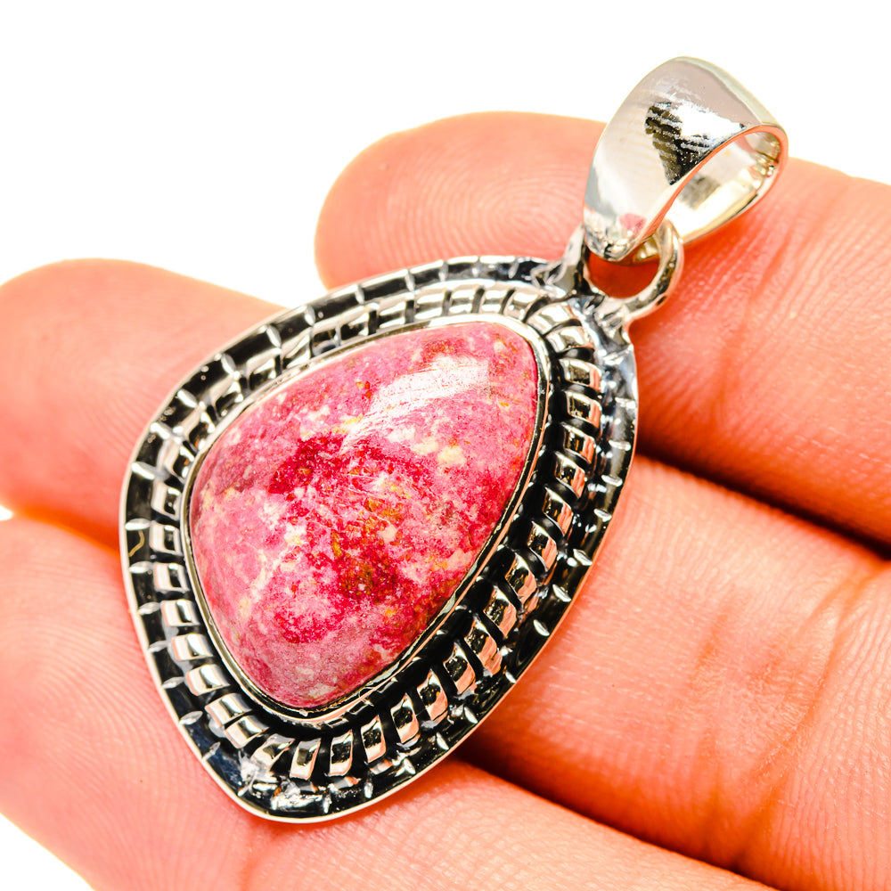 Rhodochrosite Pendants handcrafted by Anasilvercos - PD7258
