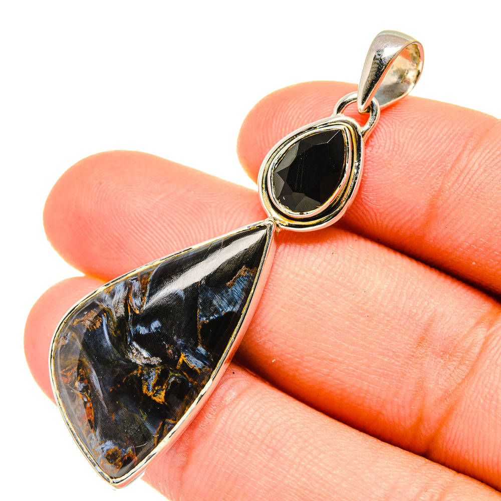 Pietersite Pendants handcrafted by Anasilvercos - PD7274
