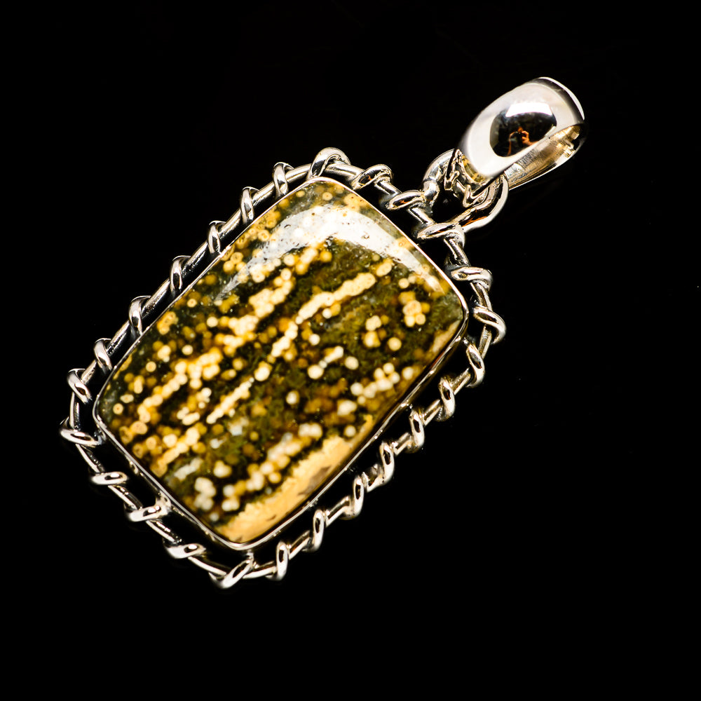 Ocean Jasper Pendants handcrafted by Anasilvercos - PD727550