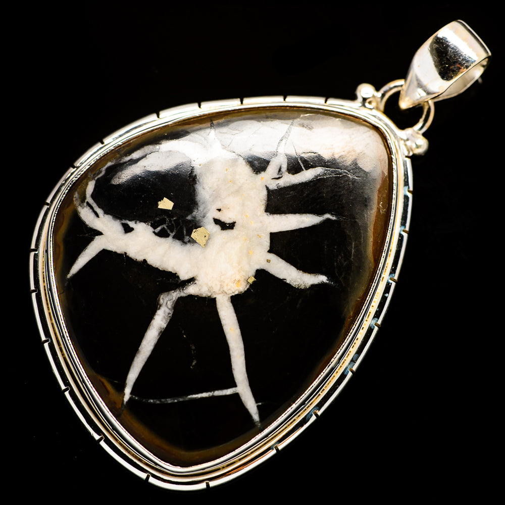 Septarian Geode Pendants handcrafted by Anasilvercos - PD729386