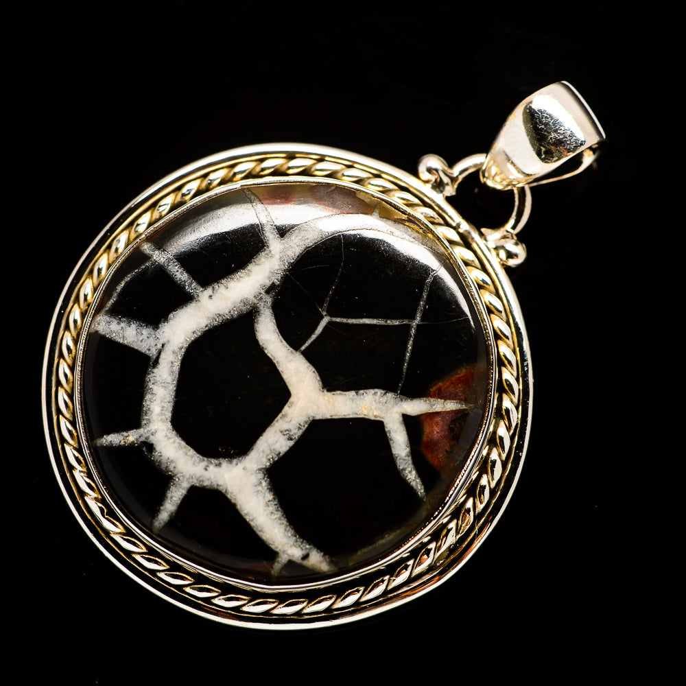 Septarian Geode Pendants handcrafted by Anasilvercos - PD729404