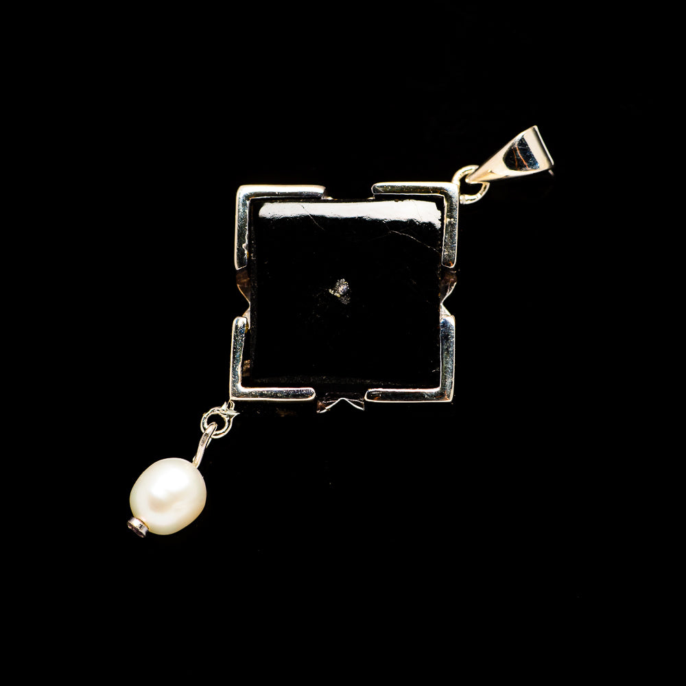 Black Onyx Pendants handcrafted by Anasilvercos - PD730036
