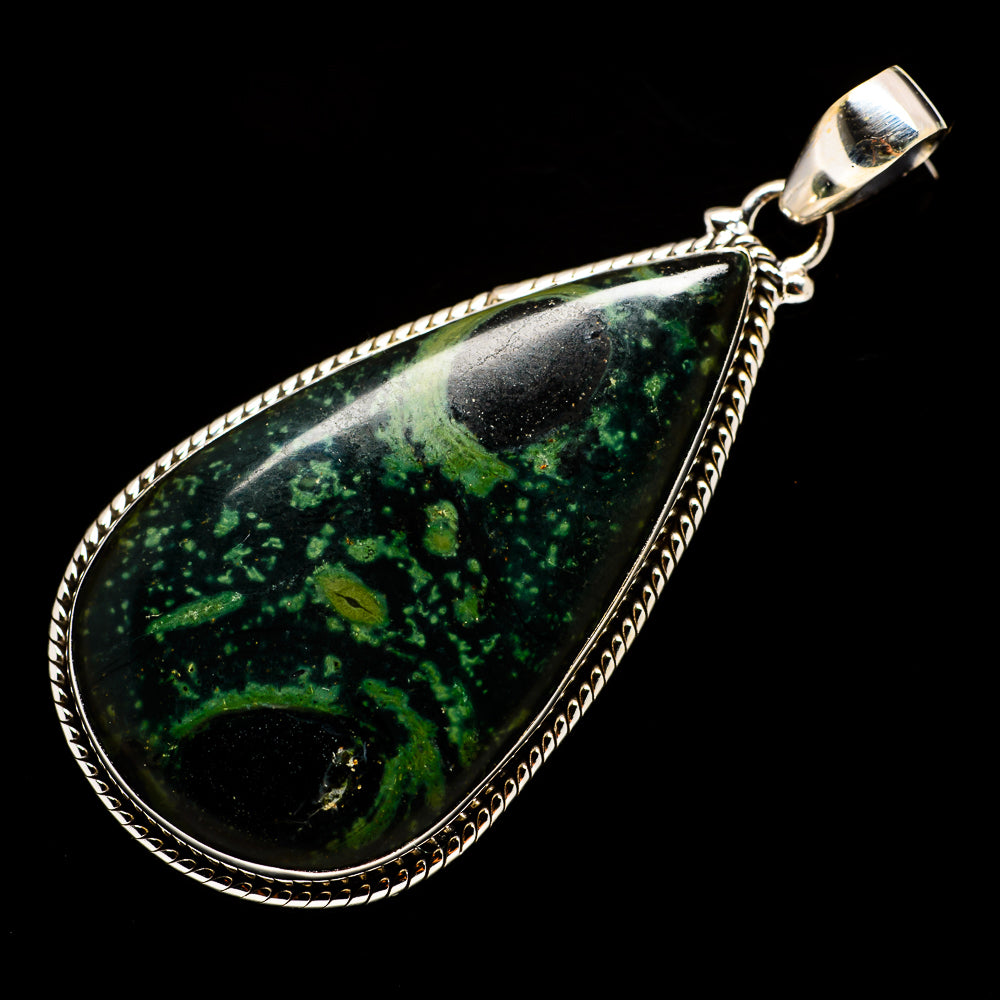 Chrysocolla Pendants handcrafted by Anasilvercos - PD730050