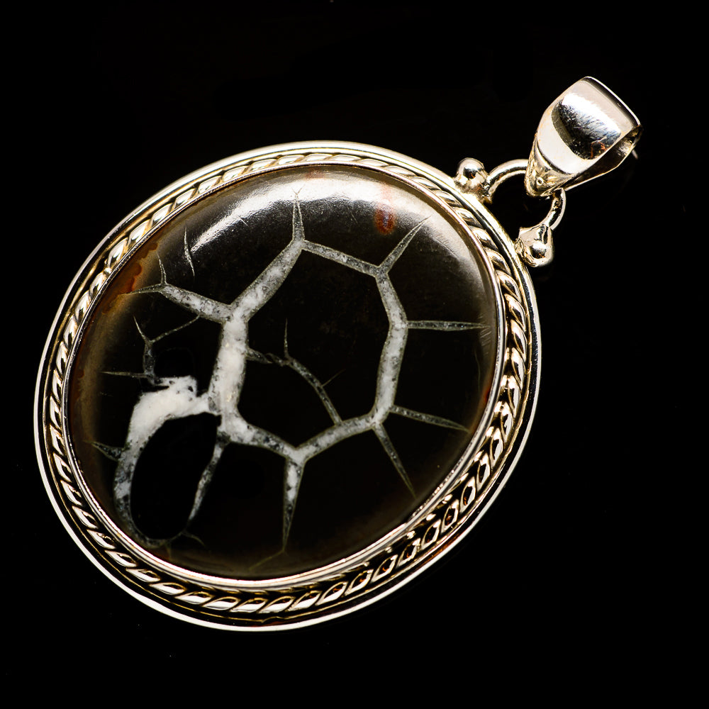 Septarian Geode Pendants handcrafted by Anasilvercos - PD730085