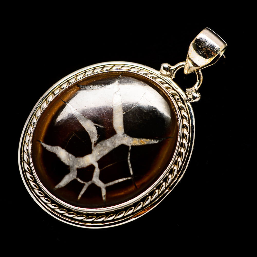 Septarian Geode Pendants handcrafted by Anasilvercos - PD730163