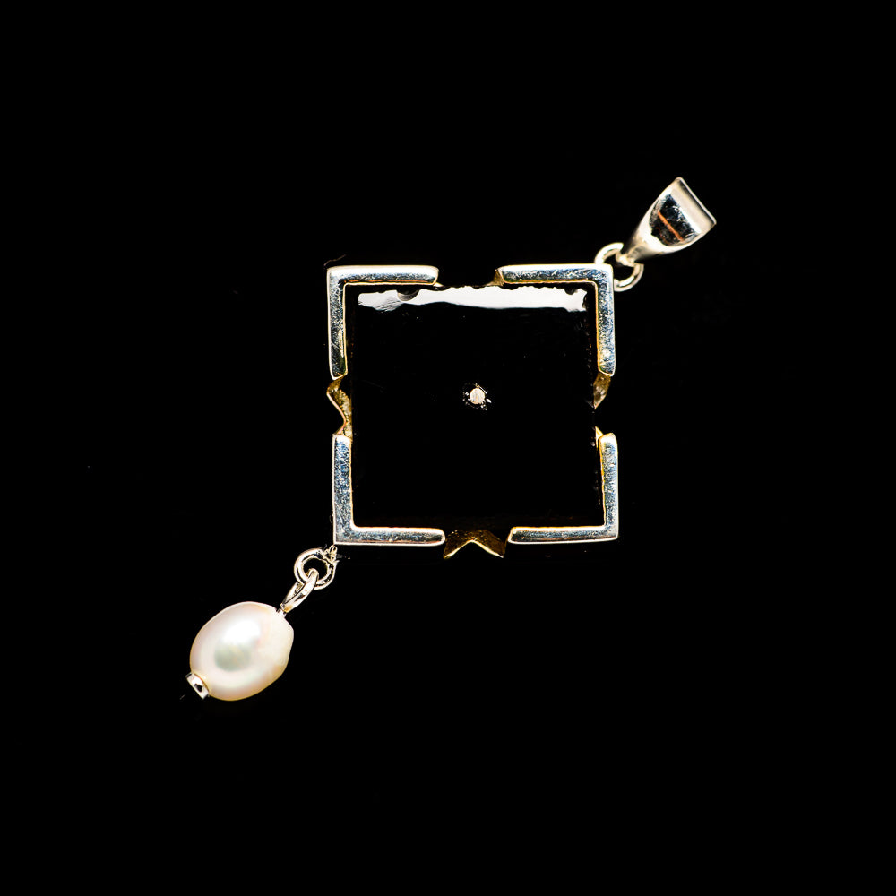 Black Onyx Pendants handcrafted by Anasilvercos - PD730292