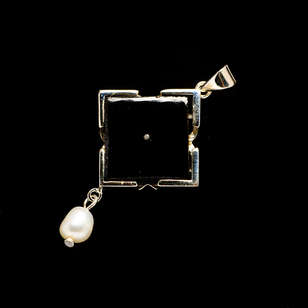 Black Onyx Pendants handcrafted by Anasilvercos - PD730294