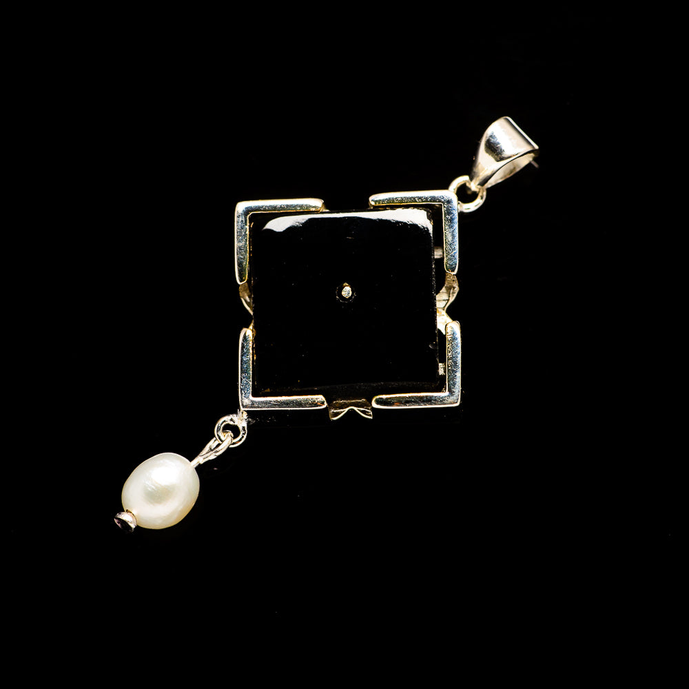 Black Onyx Pendants handcrafted by Anasilvercos - PD730648