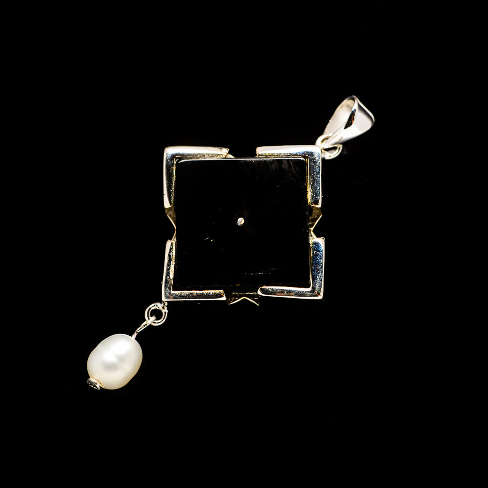 Black Onyx Pendants handcrafted by Anasilvercos - PD730649