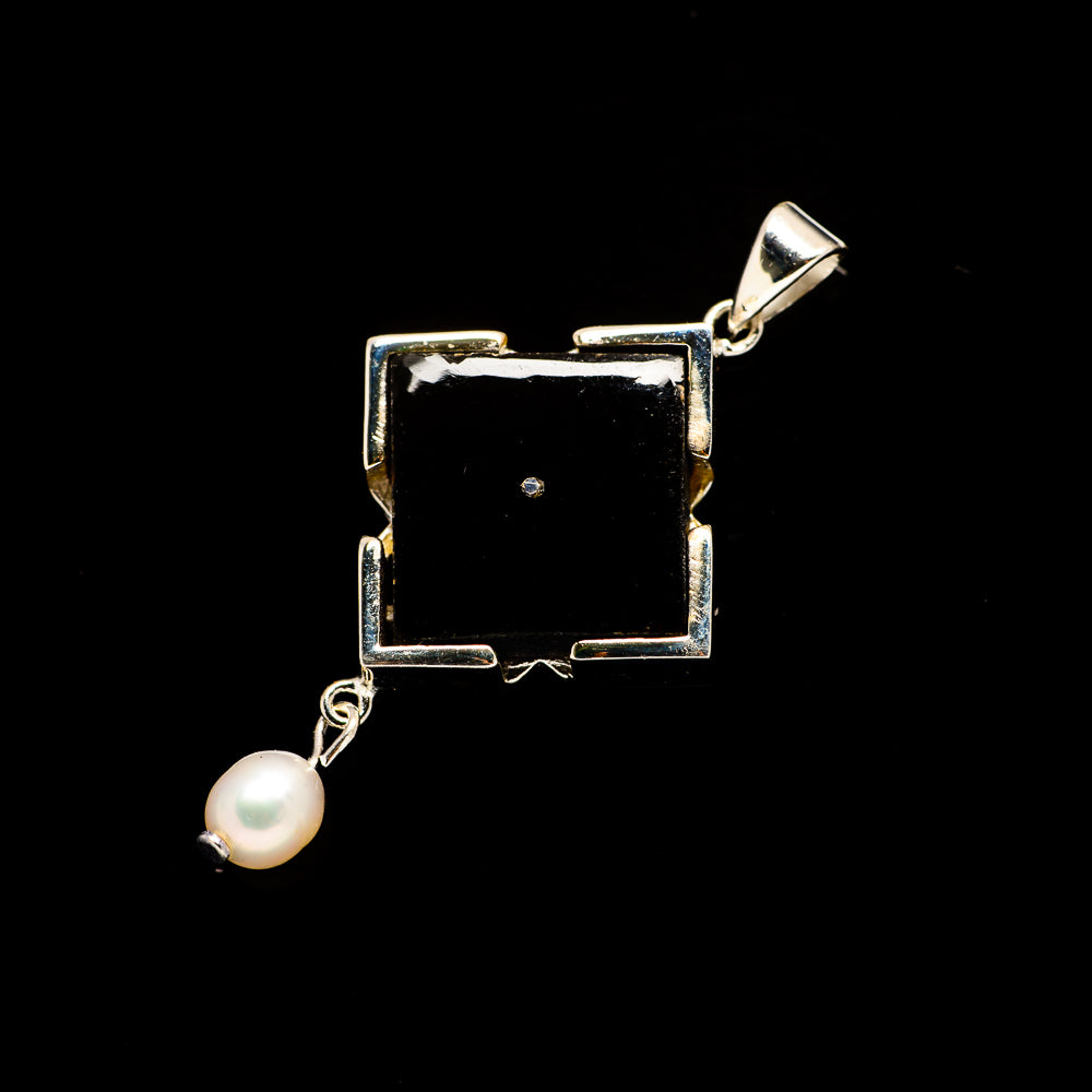 Black Onyx Pendants handcrafted by Anasilvercos - PD730658