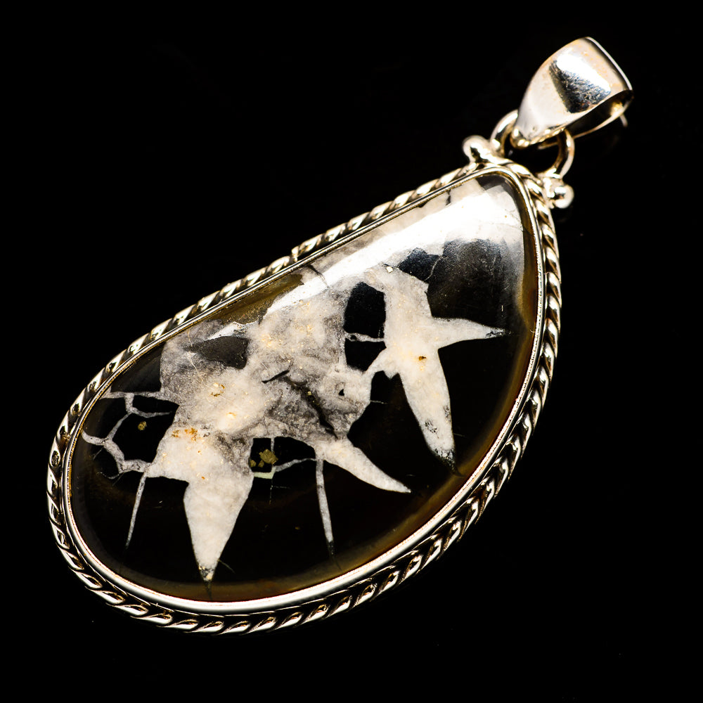 Septarian Geode Pendants handcrafted by Anasilvercos - PD730705