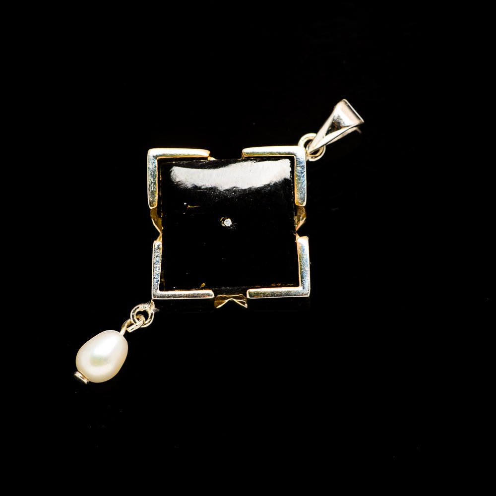 Black Onyx Pendants handcrafted by Anasilvercos - PD730717