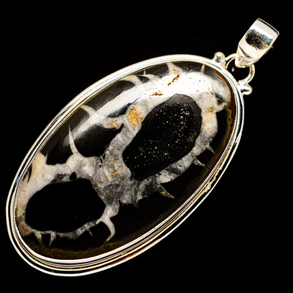 Septarian Geode Pendants handcrafted by Anasilvercos - PD730754
