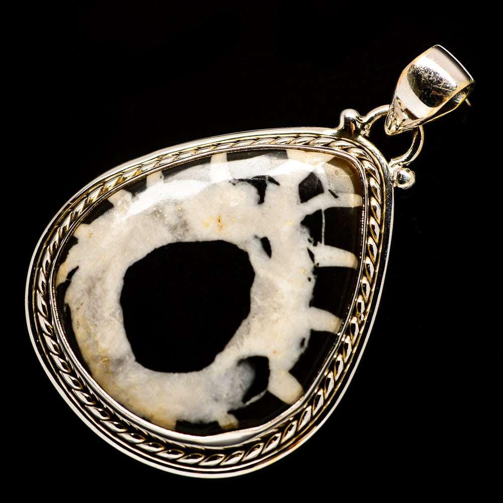 Septarian Geode Pendants handcrafted by Anasilvercos - PD730870