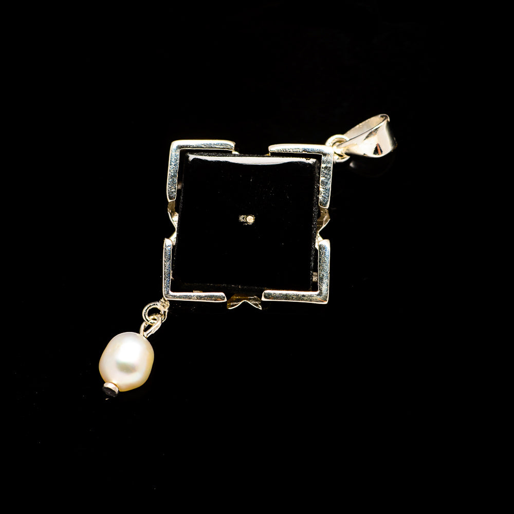Black Onyx Pendants handcrafted by Anasilvercos - PD731035