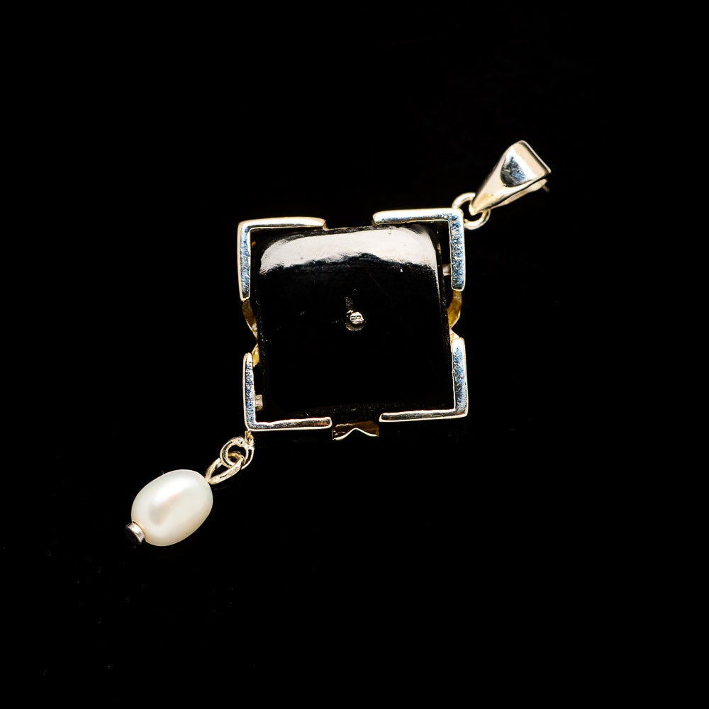 Black Onyx Pendants handcrafted by Anasilvercos - PD731037