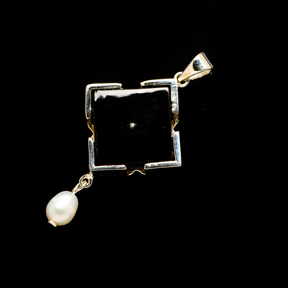 Black Onyx Pendants handcrafted by Anasilvercos - PD731043