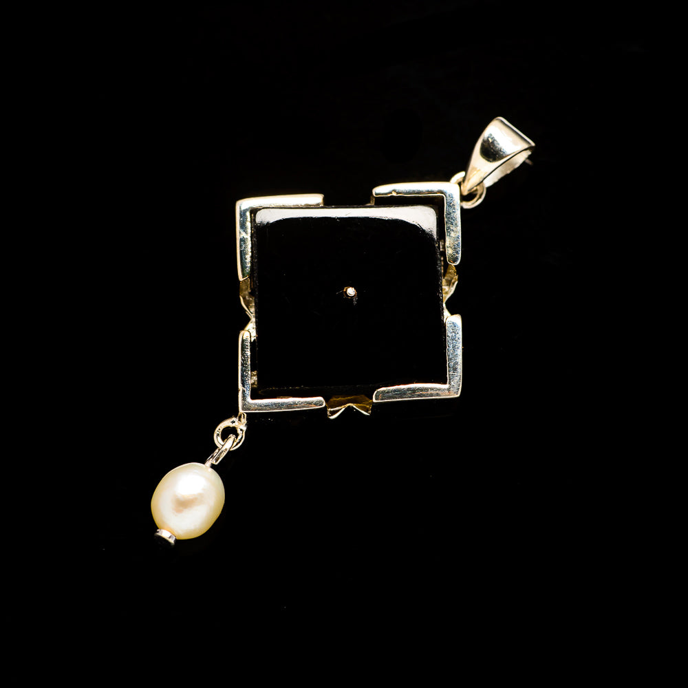 Black Onyx Pendants handcrafted by Anasilvercos - PD731045