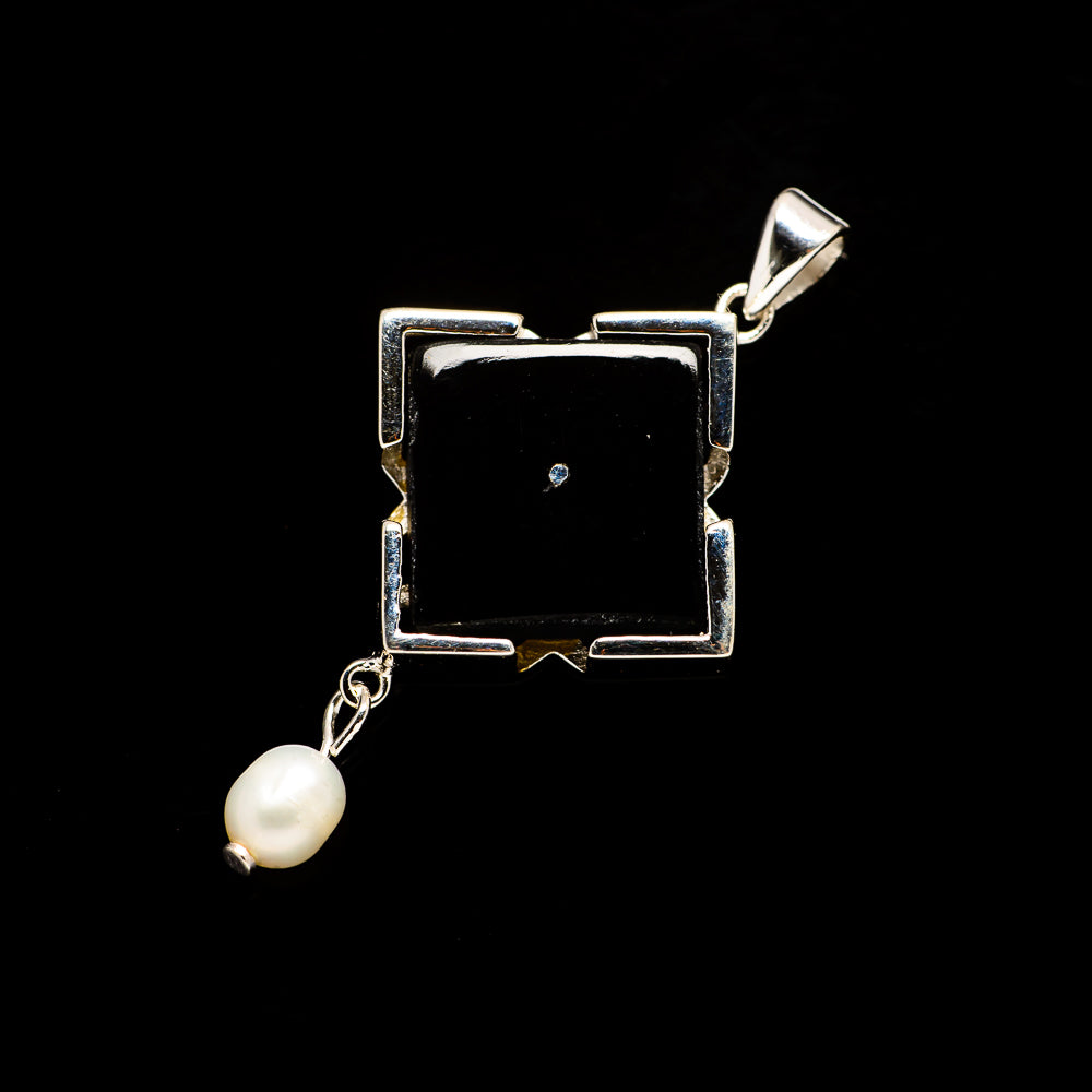 Black Onyx Pendants handcrafted by Anasilvercos - PD731047