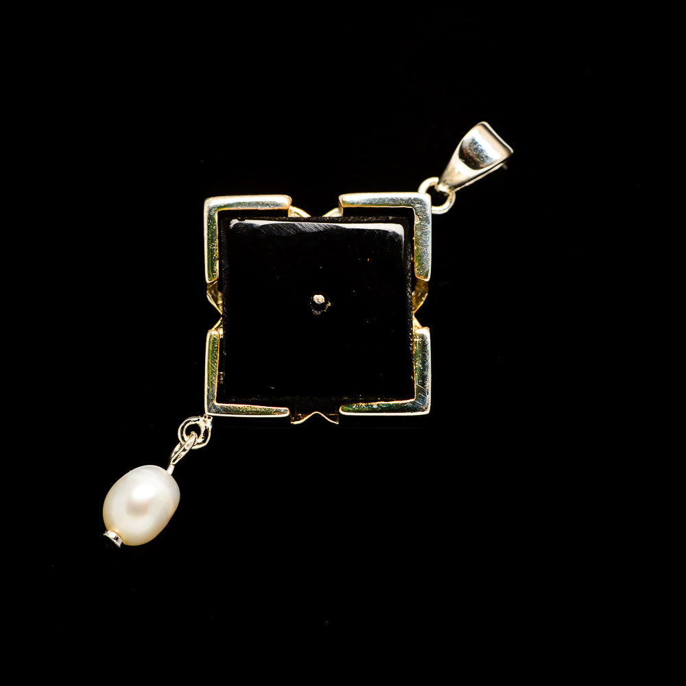 Black Onyx Pendants handcrafted by Anasilvercos - PD731179