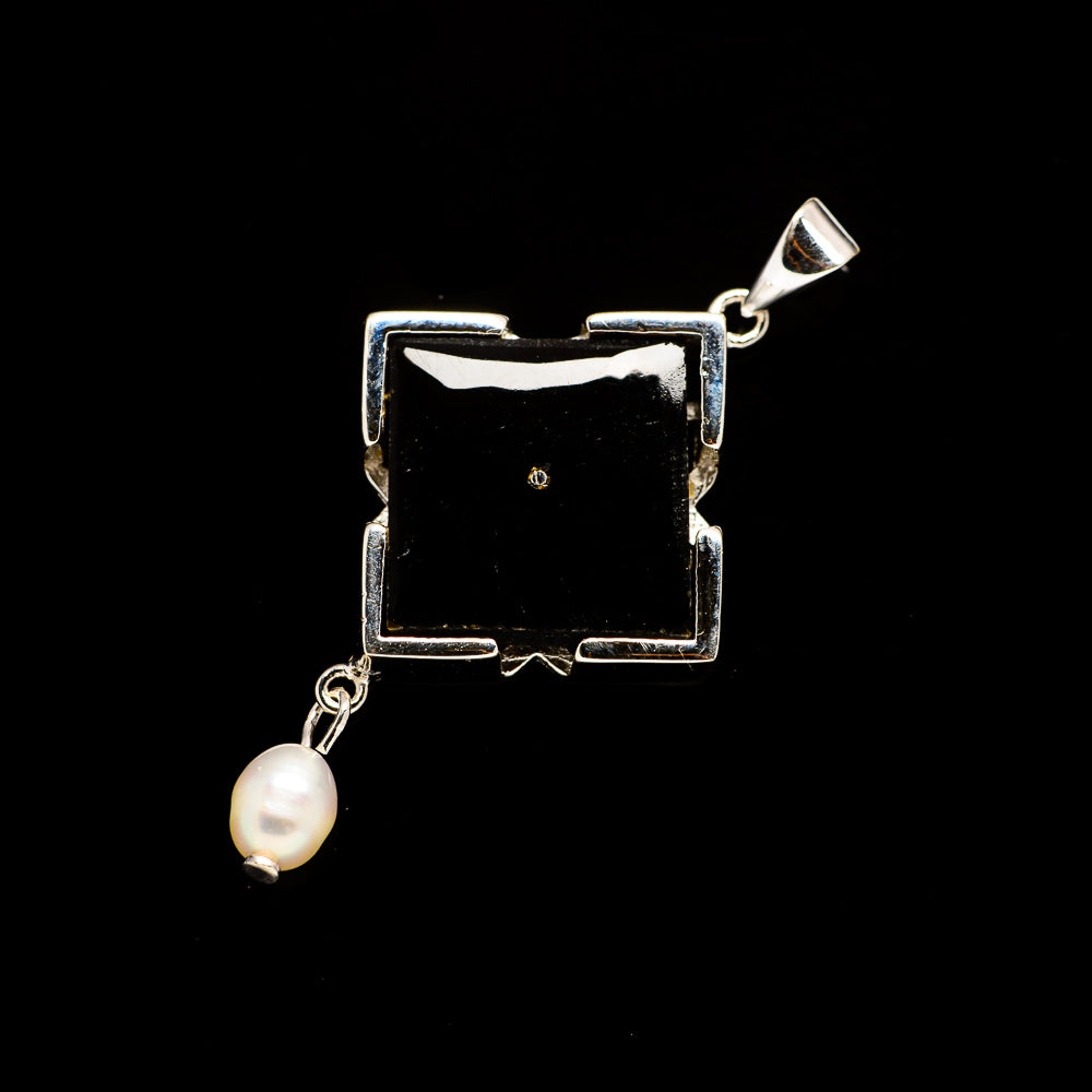 Black Onyx Pendants handcrafted by Anasilvercos - PD731183