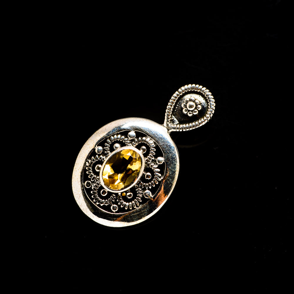 Citrine Pendants handcrafted by Anasilvercos - PD731908