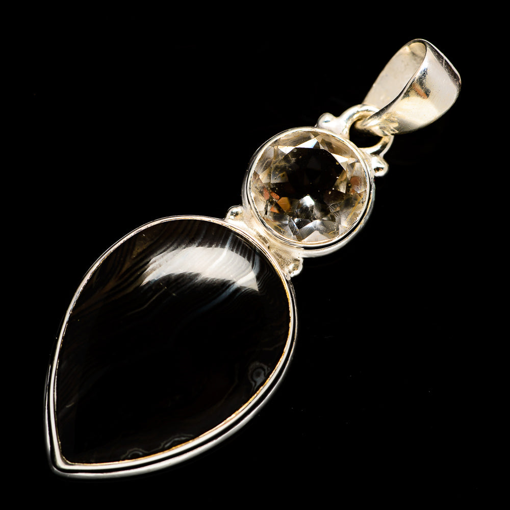 Psilomelane Pendants handcrafted by Anasilvercos - PD731947