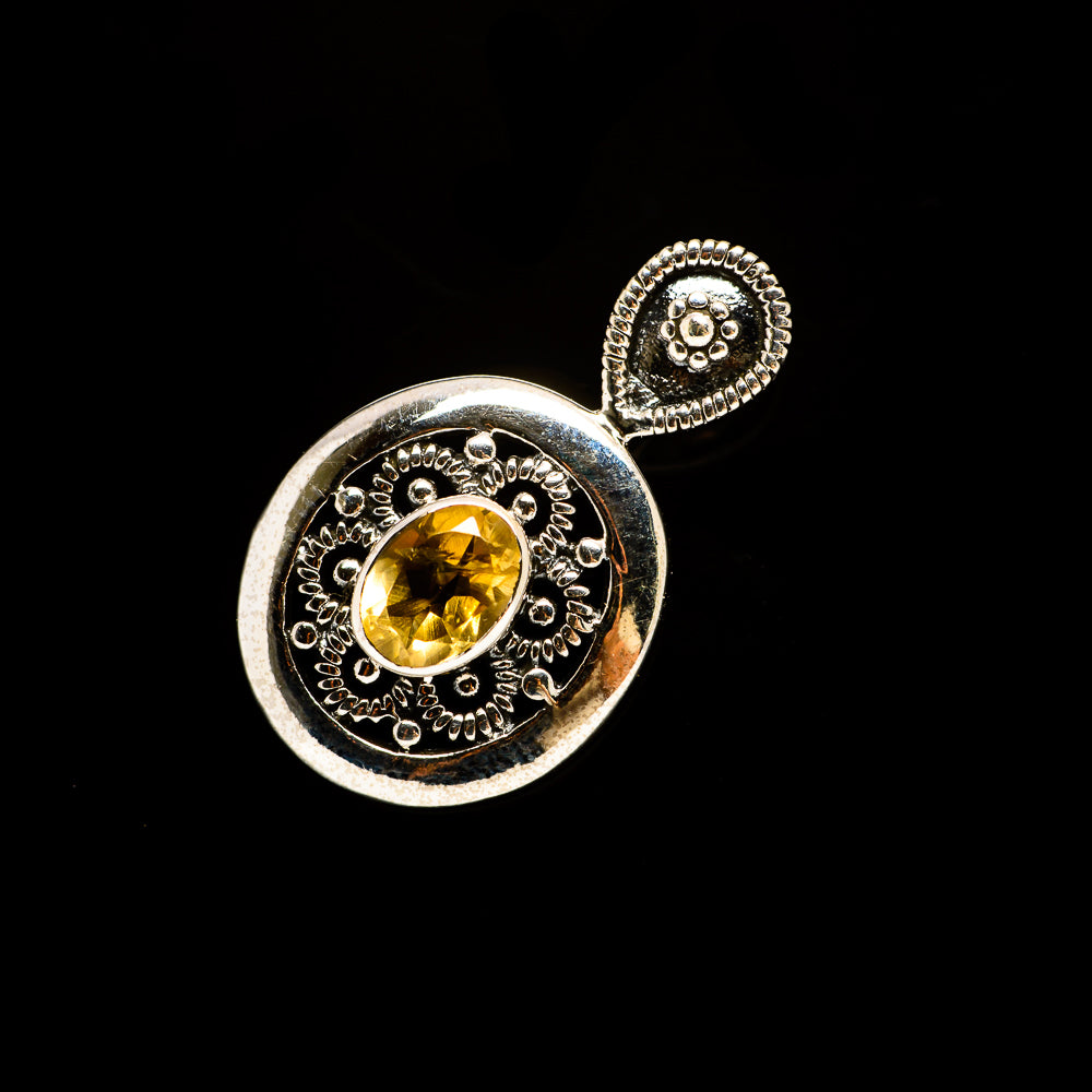 Citrine Pendants handcrafted by Anasilvercos - PD732029