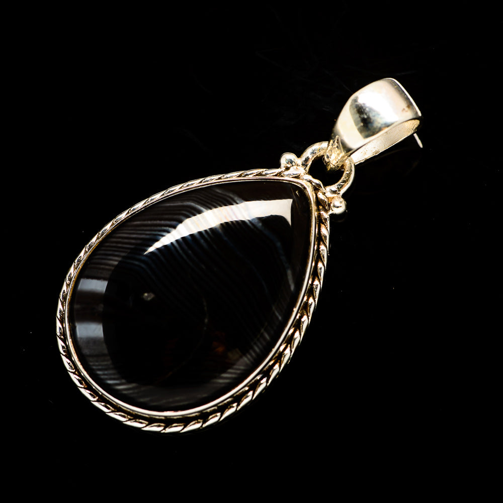 Psilomelane Pendants handcrafted by Anasilvercos - PD732097