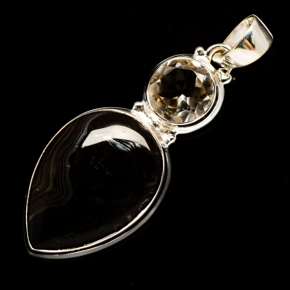 Psilomelane Pendants handcrafted by Anasilvercos - PD732176