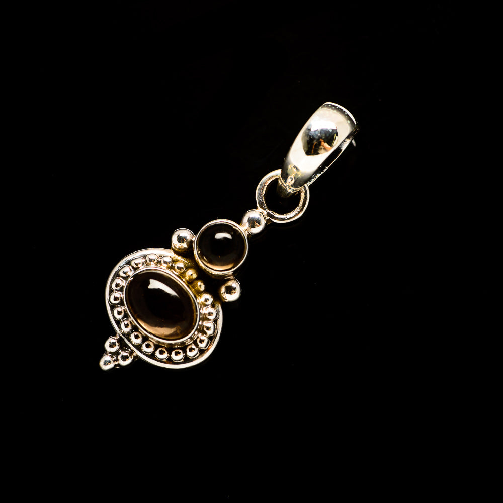Smoky Quartz Pendants handcrafted by Anasilvercos - PD732224