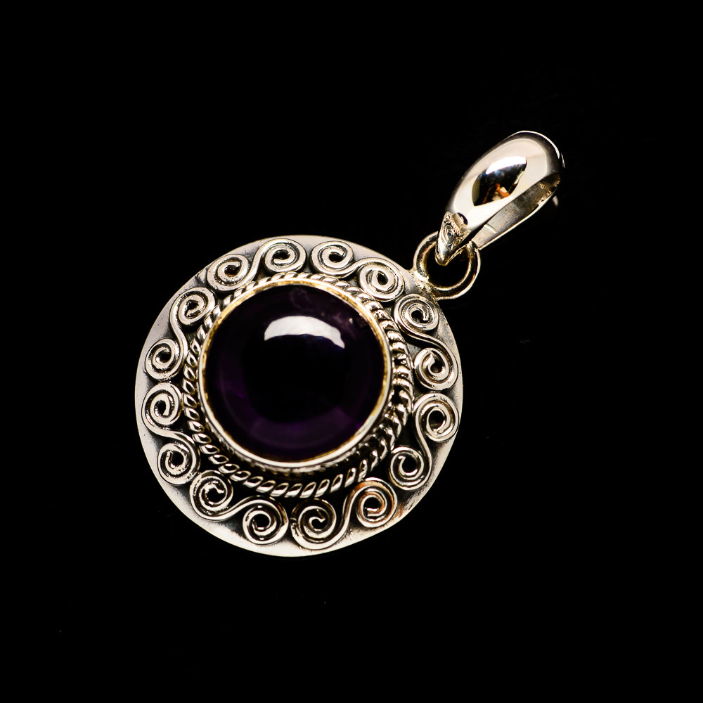Amethyst Pendants handcrafted by Anasilvercos - PD732475
