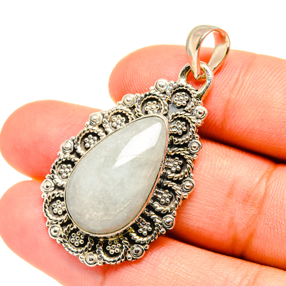 Aquamarine Pendants handcrafted by Anasilvercos - PD7326