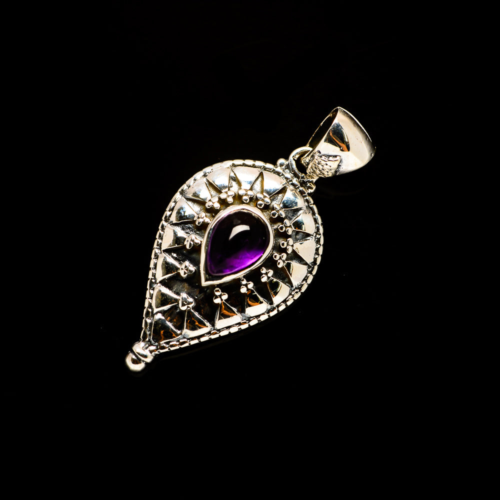 Amethyst Pendants handcrafted by Anasilvercos - PD732682