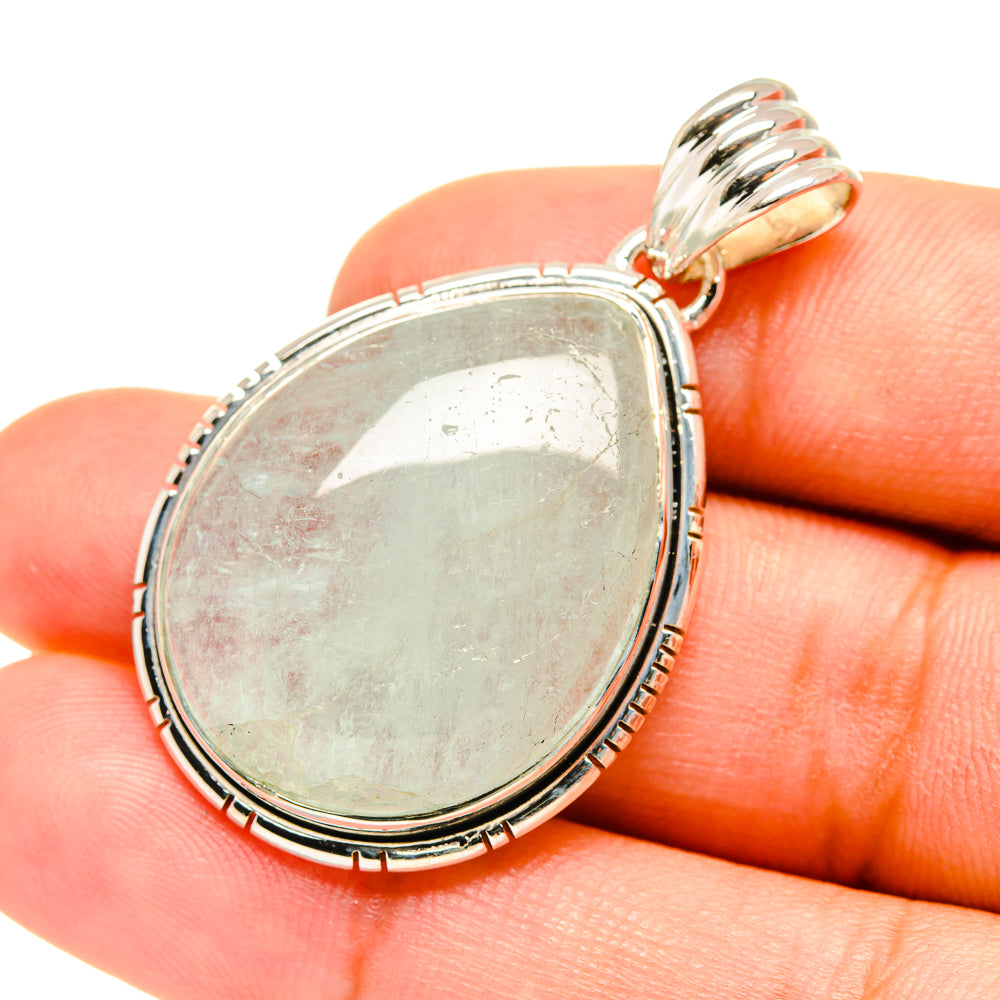 Aquamarine Pendants handcrafted by Anasilvercos - PD7327