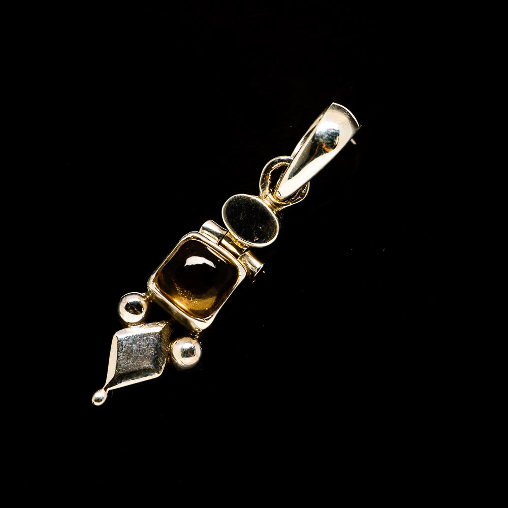Smoky Quartz Pendants handcrafted by Anasilvercos - PD732701