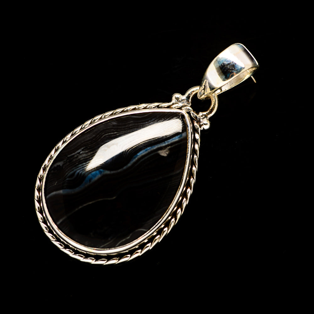 Psilomelane Pendants handcrafted by Anasilvercos - PD732746