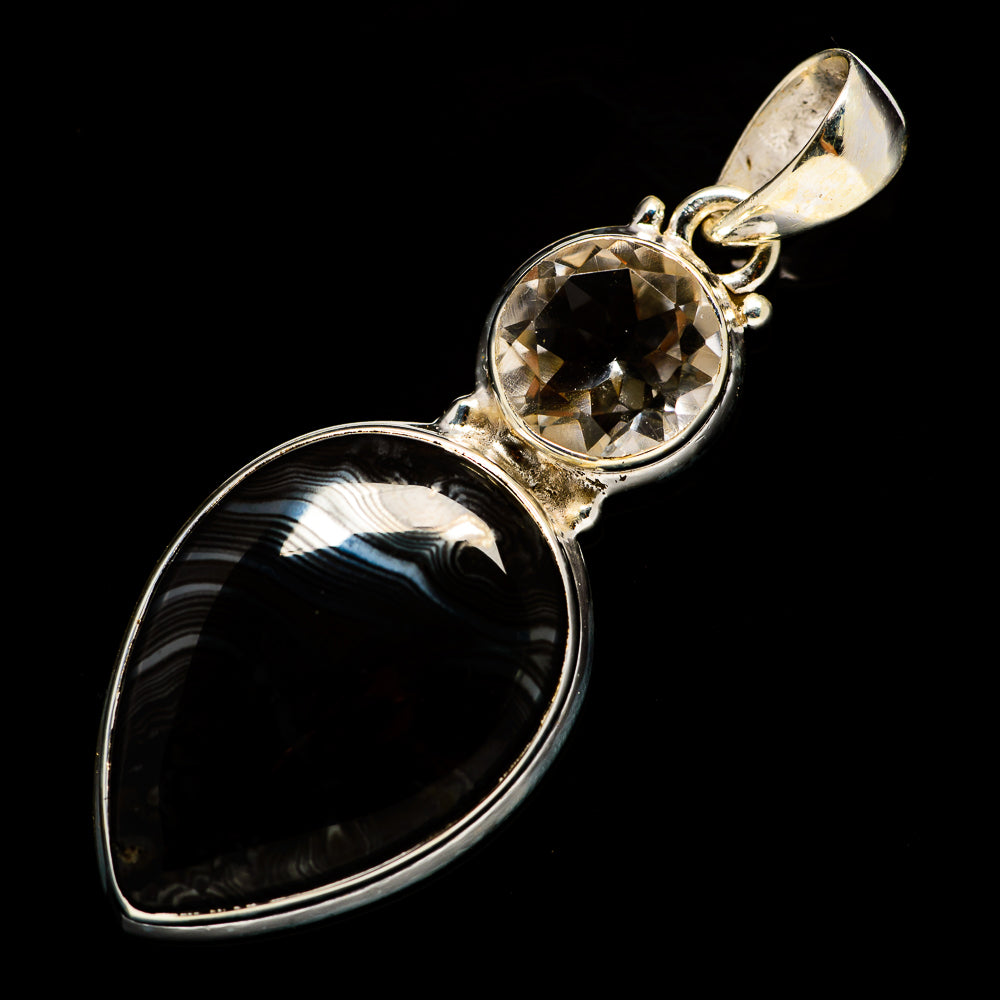 Psilomelane Pendants handcrafted by Anasilvercos - PD732816