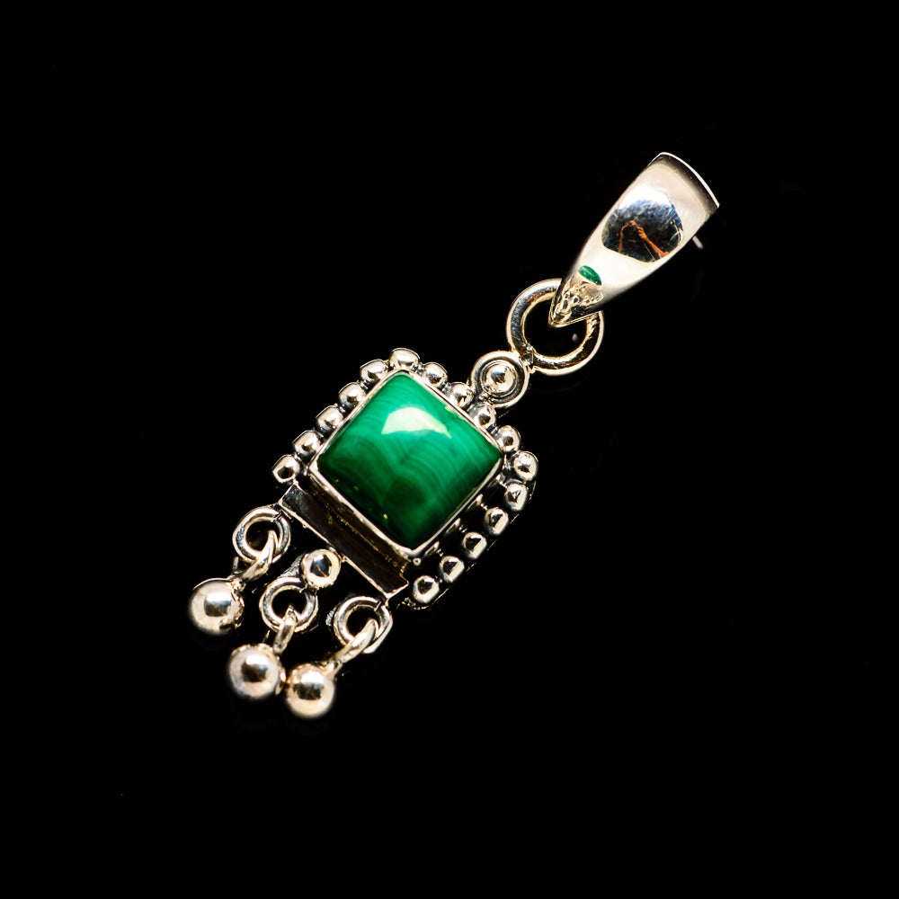 Malachite Pendants handcrafted by Anasilvercos - PD732895
