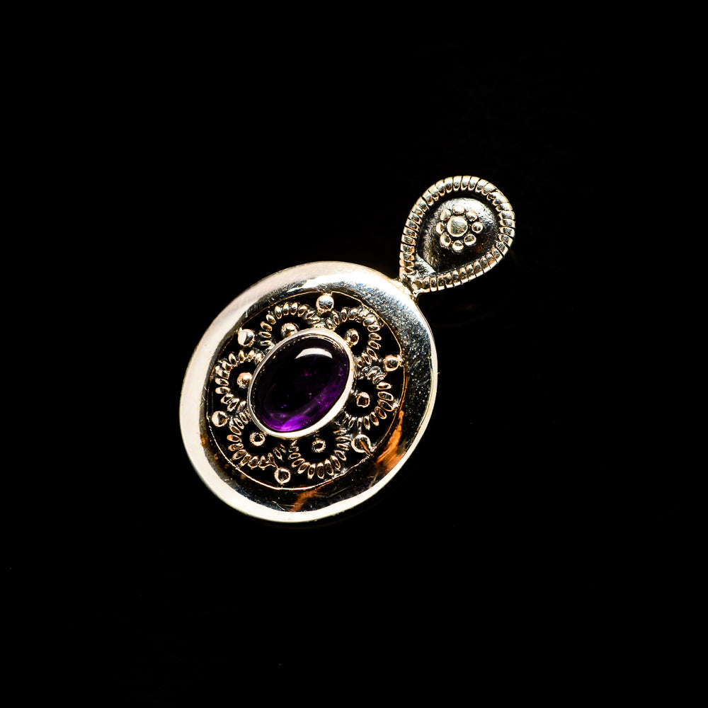 Amethyst Earrings handcrafted by Anasilvercos - PD733008