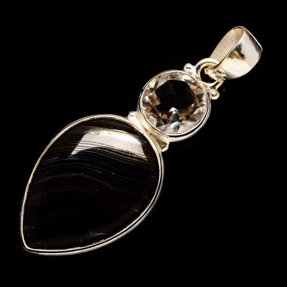 Psilomelane Pendants handcrafted by Anasilvercos - PD733107