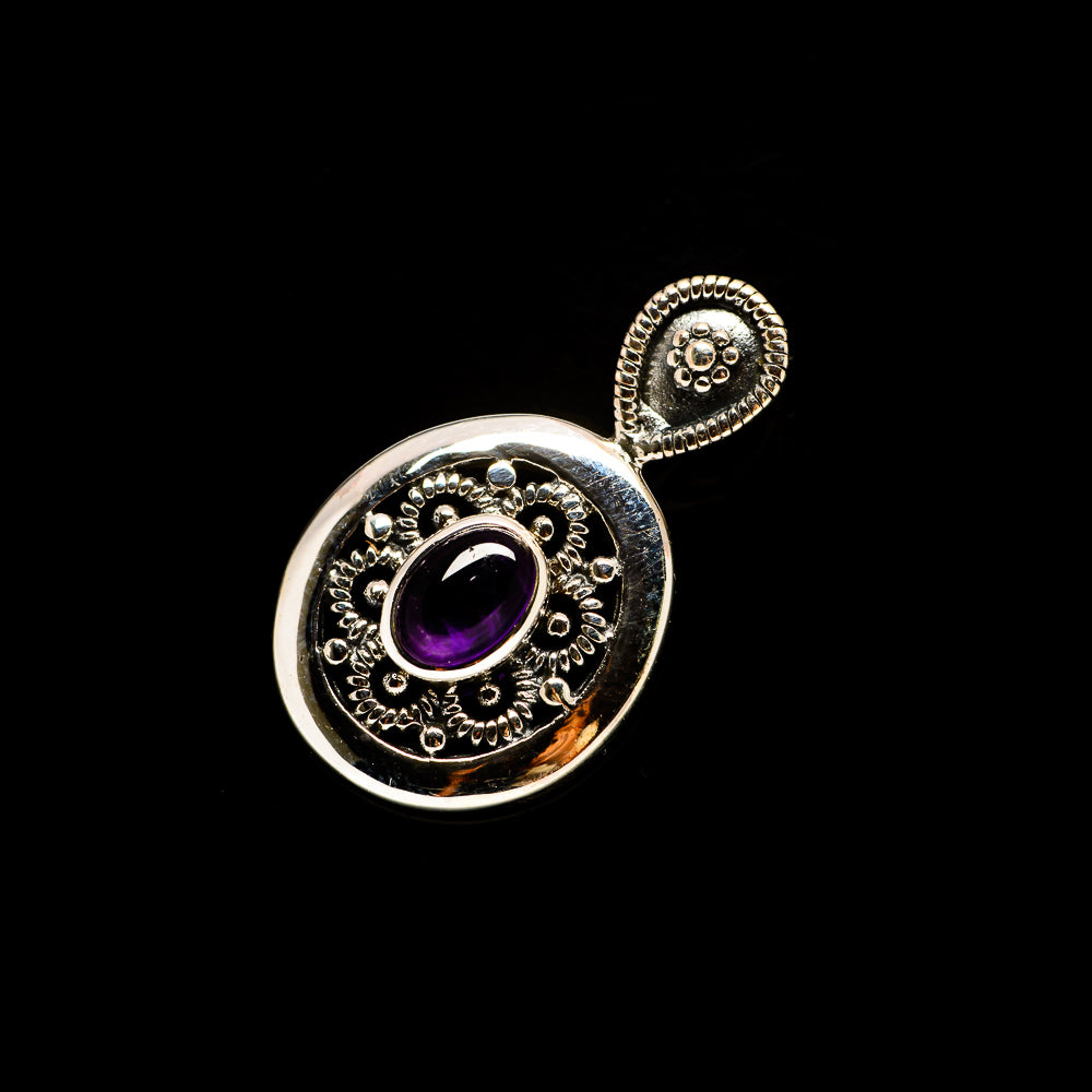 Amethyst Pendants handcrafted by Anasilvercos - PD733239