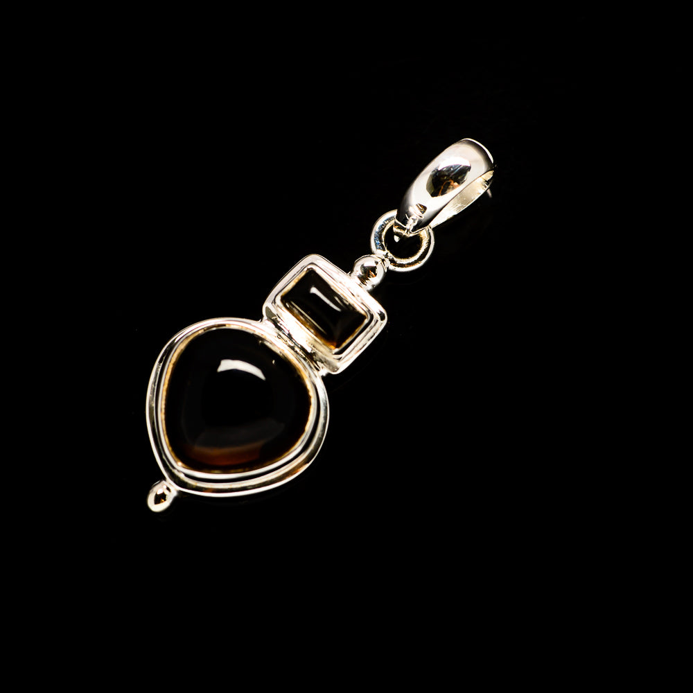 Smoky Quartz Pendants handcrafted by Anasilvercos - PD733257