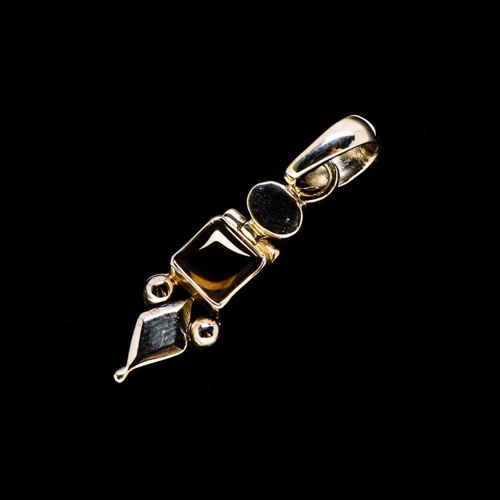 Smoky Quartz Pendants handcrafted by Anasilvercos - PD733260