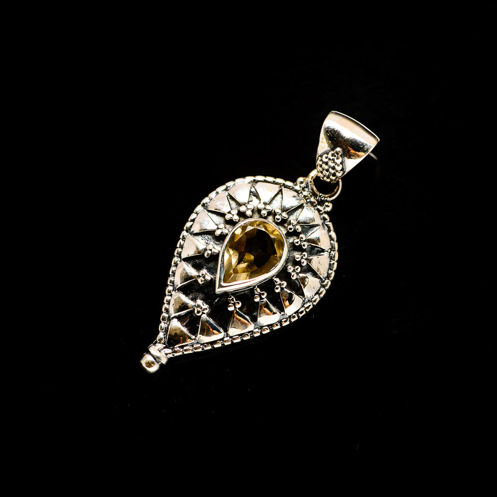 Citrine Pendants handcrafted by Anasilvercos - PD733388