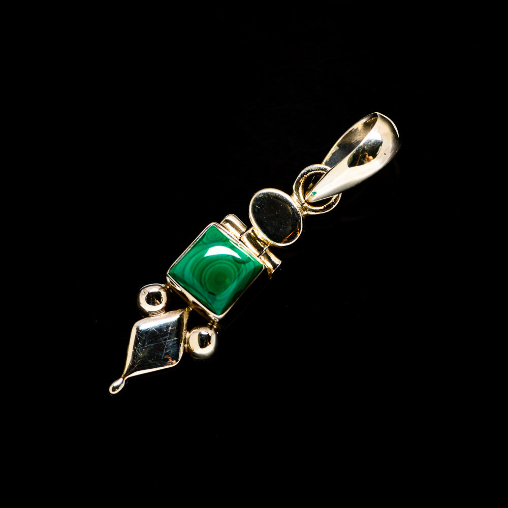 Malachite Pendants handcrafted by Anasilvercos - PD733482