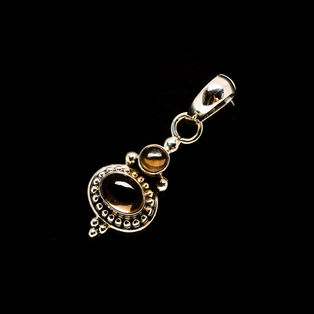 Smoky Quartz Pendants handcrafted by Anasilvercos - PD733485
